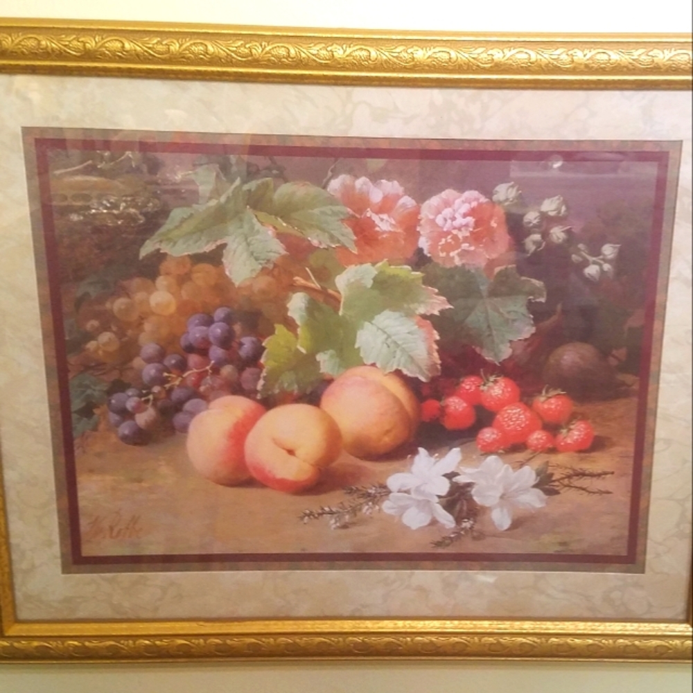 Home Interiors fruit picture